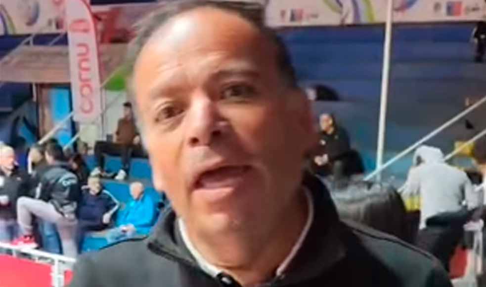 El Seremi del Deporte, Leandro Torres Vega